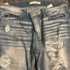 KanCan destroyed jeans.